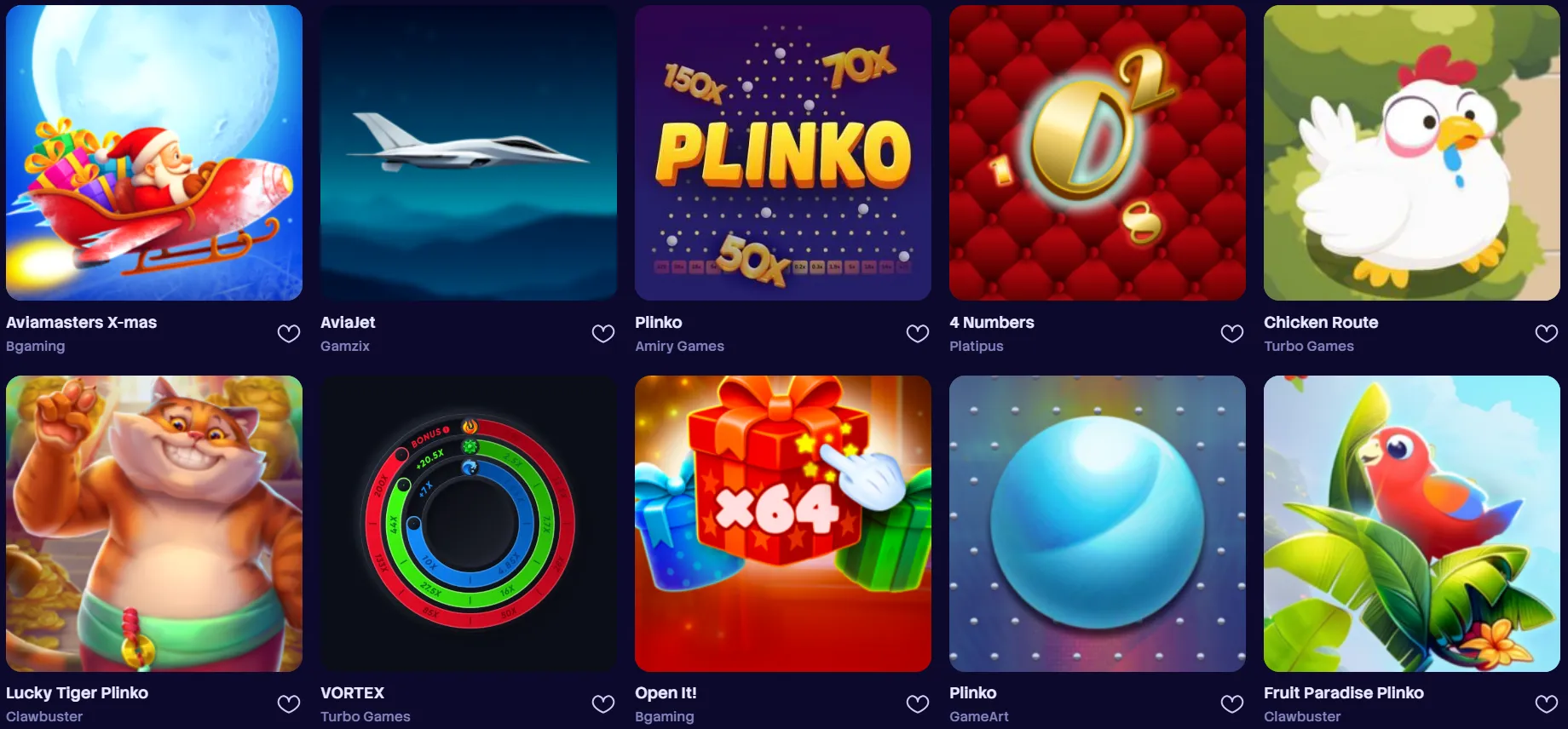 Spinogrino Casino instant win